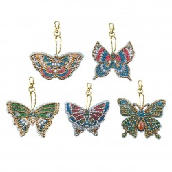 Butterfly Keyrings