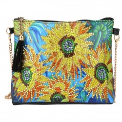 Diamond Art Sunflower Bag