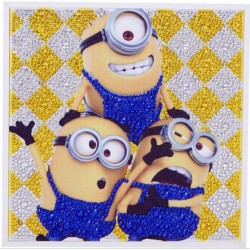 Diamond Art Kids Minions Frame