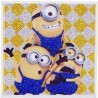 Diamond Art Kids Minions Frame
