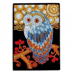 Diamond Art Owl Notebook