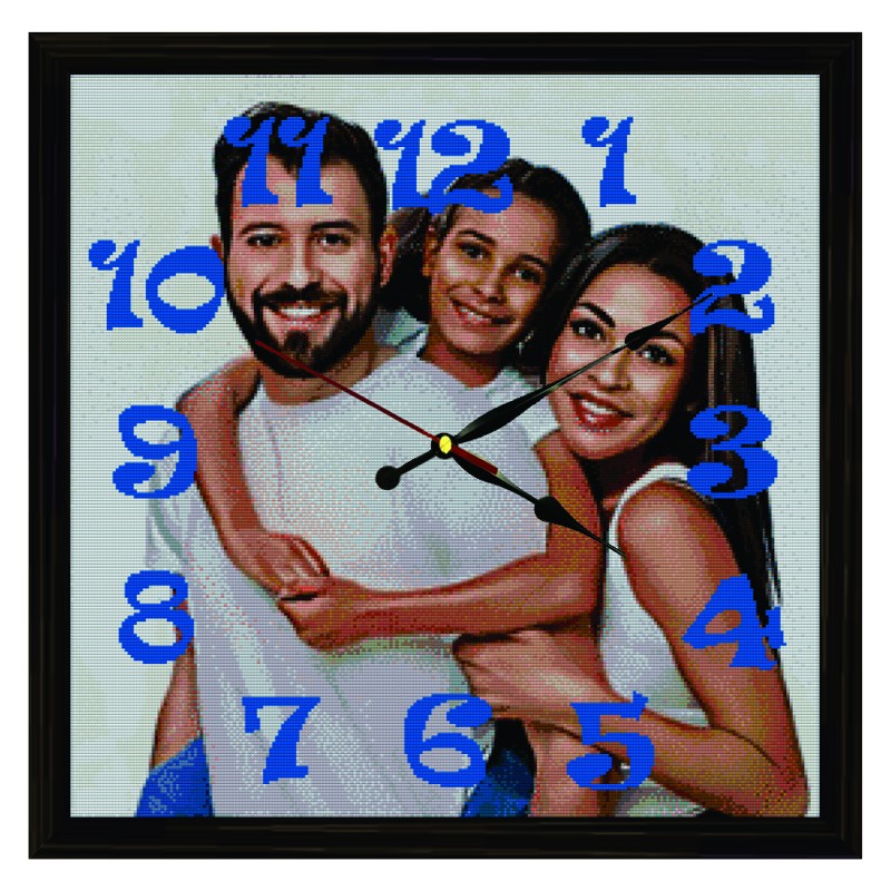 Diamond Art Clock 70x70cm