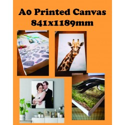 A0 Printed Canvas