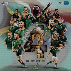 Rugby World Cup 100x100cm