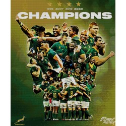 Rugby champions 120x100cm