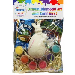 Easter Bunny Egg Ceramic Kit