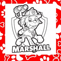 Paw Patrol Marshall