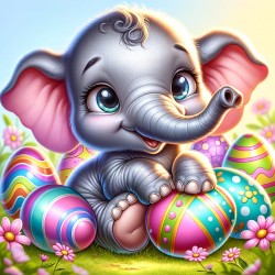 Easter Elephant
