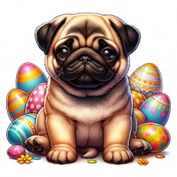 Easter Pug