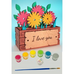 Flower Box Kit - I love You