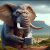 Elephant Morning Coffee