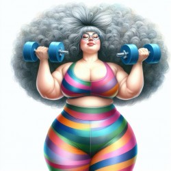 Fat lady Dumbbells