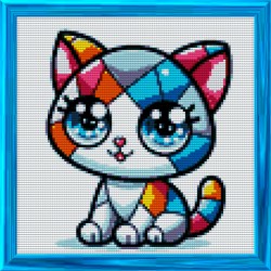 Colourful Cat Kids Diamond...