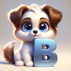 copy of Letter B Dog