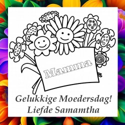 Mother's Day Canvas Afrikaans