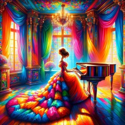 Colourful Piano