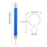 Luminous Point Drill Pen With Detachable Magnifying Glass