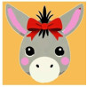 Girl Donkey Face