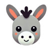 Cute Donkey Face