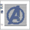 Avengers Logo Diamond Dot