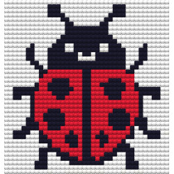 Ladybug Diamond Dot