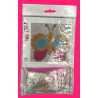 11x11cm Mini Butterfly Diamond Painting Kit - 5D DIY Art for Beginners