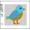 Cute Bird Diamond Art Kit 10x10cm | Beginner & Kids Diamond Painting