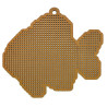 Wooden Fish Cross Stitch Keyring Kit | Beginner Friendly Craft