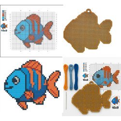Wooden Fish 2 Cross Stitch...