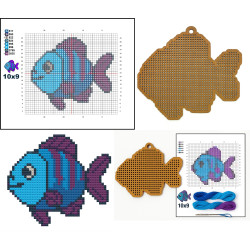 Wooden Fish Cross Stitch...