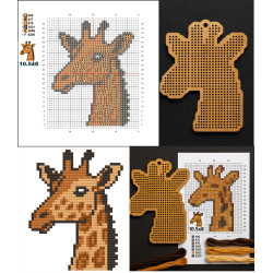 Wooden Giraffe Cross Stitch...
