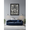 Blue-Eyed Tiger Diamond Art Painting | In Stock & Ready to Ship | Diamond Art SA