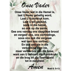 Onse Vader wat in die Hemel is