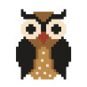 Wooden Owl Cross Stitch Keyring Kit | Beginner Friendly Craft