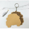 Wooden VW Car Cross Stitch Keyring Kit | Beginner Friendly Craft