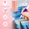 Diamond Art Vacuum Pen – No Wax Needed, Easy Placement