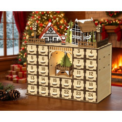 DIY Wooden Advent Calendar