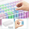 64 Slot Diamond Painting Storage Organizer Box