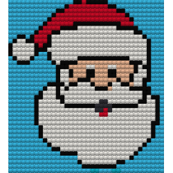 Santa Diamond Art Kit –...