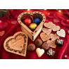 Personalized "10 Reasons Why I Love You" Wooden Heart Box