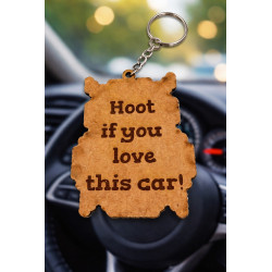 DIY Owl Diamond Art Keyring