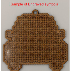 DIY Diamond Dot Art Keyrings | Personalized Laser Engraved Keychains