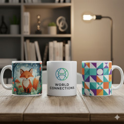 Custom White Coffee Mugs - Print Your Logo or Photo