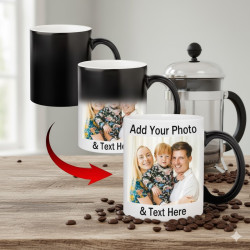 Custom Colour-Changing Mugs with Photo Reveal