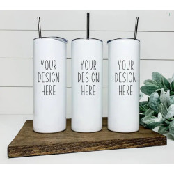 Custom Photo Wrap 20oz Insulated Tumbler | Your Design