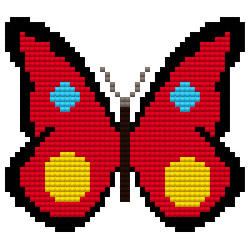 Personalized Butterfly Diamond Art Jewellery Box | Custom Wooden Chest