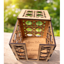 Artisan Laser-Cut MDF Mug Gift Box | 3 Designs | Keepsake