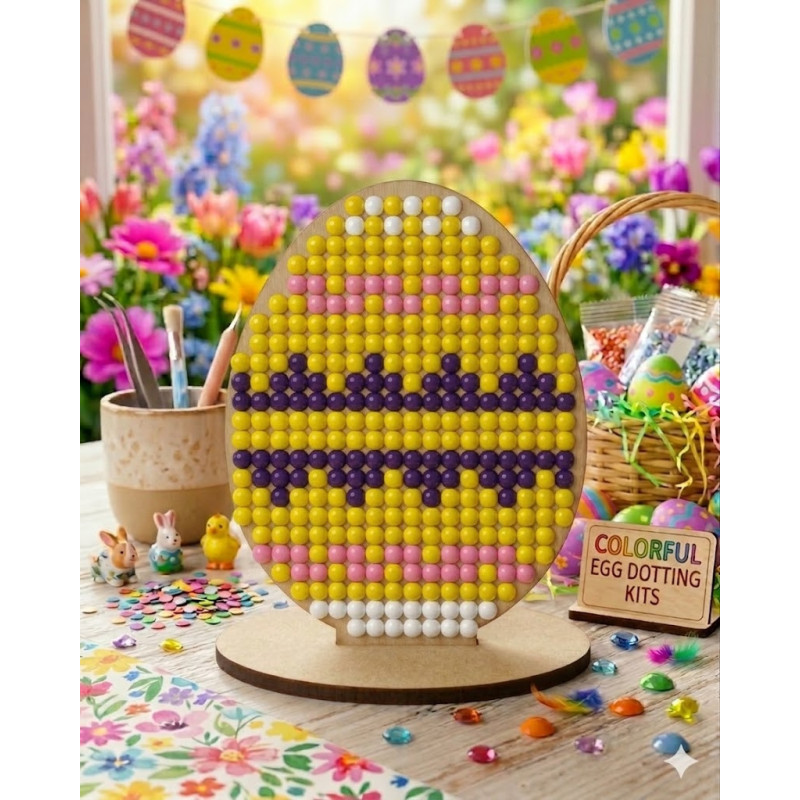 Mini Diamond Art Easter Kit - Pattern design Diamond Art Easter Egg