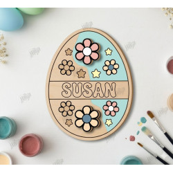 DIY 3D Easter Wooden Craft Kits