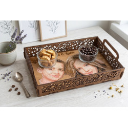 Personalized Engraved Diamond Art Tray | Custom Message Gift | DIY Kit